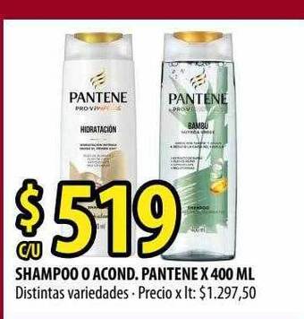 Punto Mayorista Shampoo o acond. pantene oferta