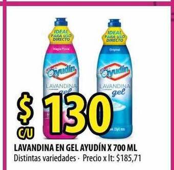 Punto Mayorista Lavandina en gel ayudin oferta