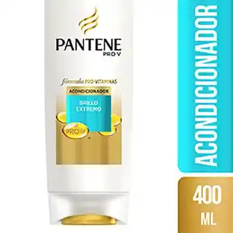Pantene acondicionador brillo extrx400ml