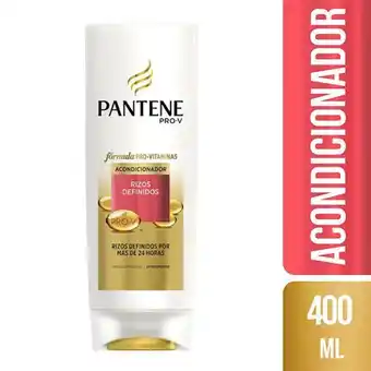 Pantene acondicionador rizos def. 400ml