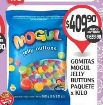 Gomitas Mogul Jelly Buttons Paquete