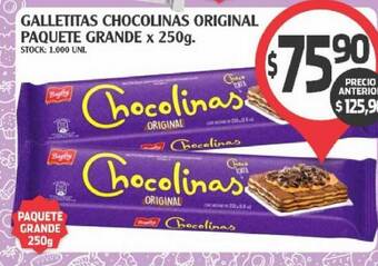 Supermercados Malambo Galletitas Chocolinas Original Paquete Grande x 250g oferta