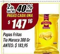 Supermercados Comodin Papas Fritas Tia Maruca 300gr oferta