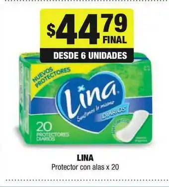 Lina Protector Con Alas x 20