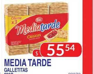 Masivos Media Tarde Galletitas oferta