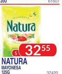 Masivos Natura Mayonesa 125g oferta