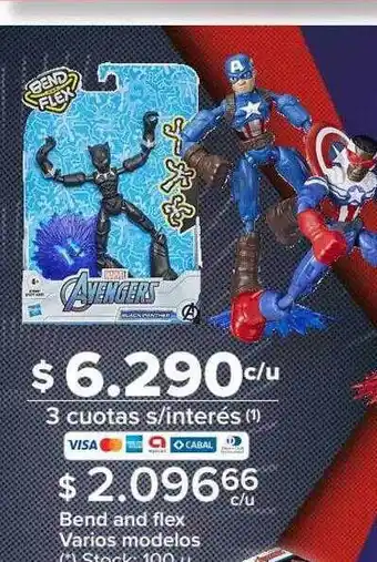 Carrefour Bend and flex varios modelos oferta