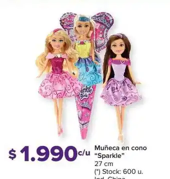 Carrefour Muñeca en cono oferta
