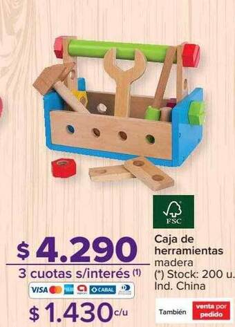 Carrefour Caja de herramientas oferta