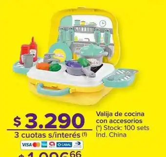 Carrefour Valija de cocina con accesorios oferta