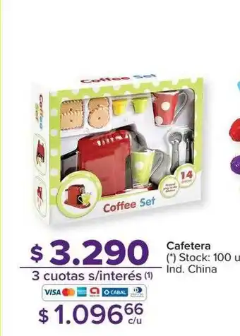 Carrefour Cafetera oferta
