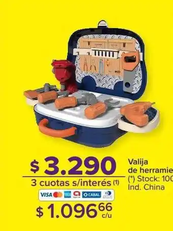 Carrefour Valija de herramienta oferta