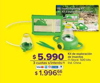 Carrefour Kit de exploración de insectos oferta