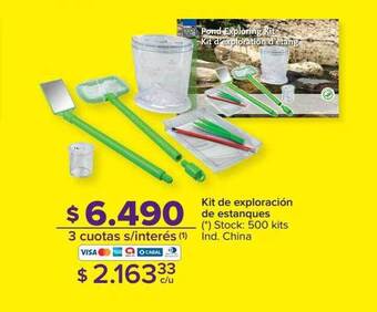 Carrefour Kit de exploración de estanques oferta