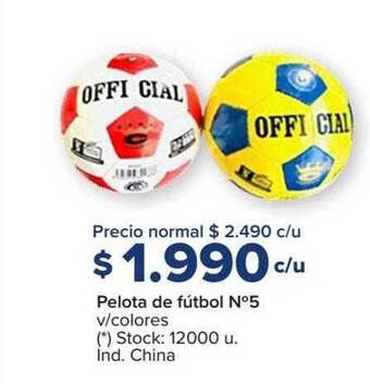 Carrefour Pelota de fútbol n°5 oferta