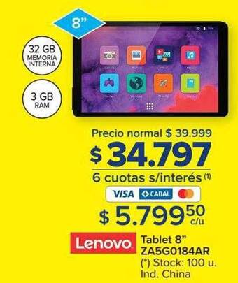 Carrefour Tablet 8 oferta