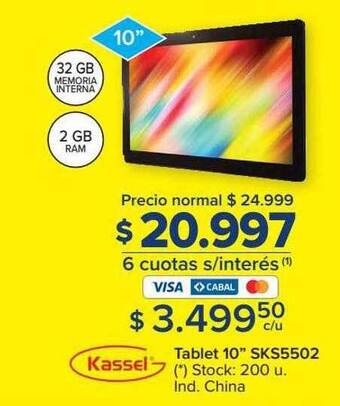 Carrefour Tablet 10 oferta
