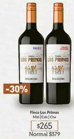 Finca Los Primos Mal|Cab|Cha
