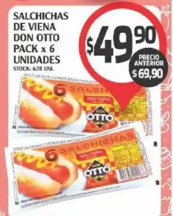 Supermercados Malambo Salchichas De Viena Don Otto Pack x 6 unidades oferta