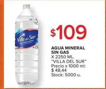 Carrefour Market Agua mineral sin gas villa del sur oferta