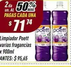 Supermercados Comodin Limpiador Poett Varias Fragancias oferta