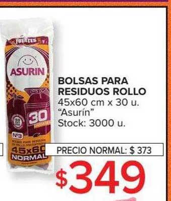 Carrefour Bolsas para residuos rollo oferta