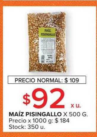 Carrefour Maíz pisingallo oferta