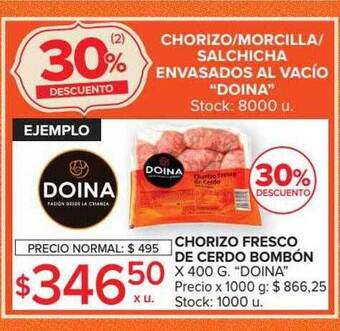 Carrefour Chorizo fresco de cerdo bombón oferta