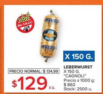 Carrefour Leberwurst oferta