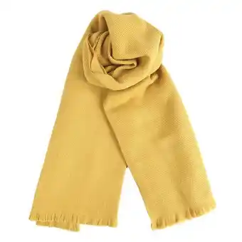 Coto Bufanda dama ocre lisa . . . oferta