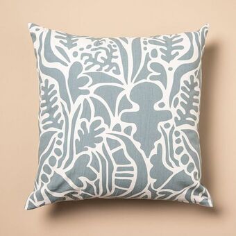 Arredo Funda de almohadón lienzo sellos formados oferta