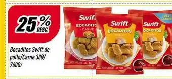 Supermercados Comodin Bocaditos Swift De Pollo-Carne 380/ 760gr oferta