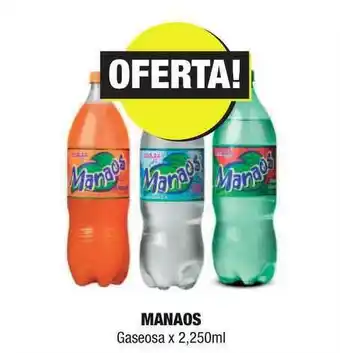 Maxi Ofertas Manaos Gaseosa 2,250ml oferta