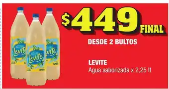 Maxi Ofertas Levite Agua Saborizada x 2,25lt oferta