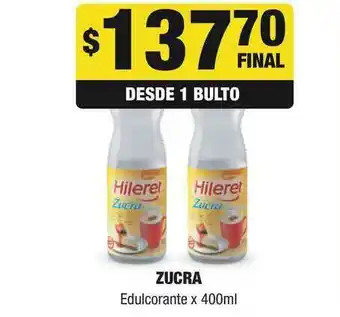 Maxi Ofertas Zucra Edulcorante x 400ml oferta