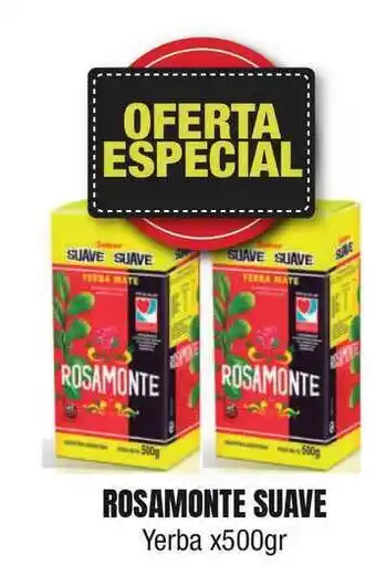 Maxi Ofertas Rosamonte Suave Yerba x 500gr oferta