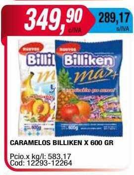 Maxiconsumo Caramelos billiken oferta