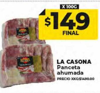 Supermayorista Vital La casona panceta ahumada oferta