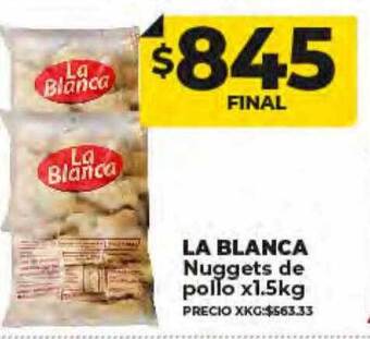 Supermayorista Vital La blanca nuggets de pollo oferta
