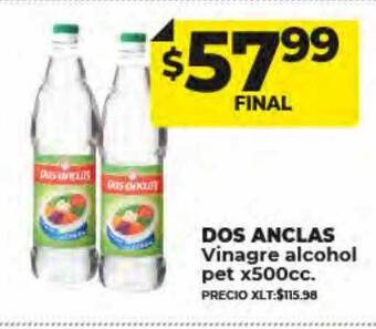 Supermayorista Vital Dos anclas vinagre alcohol pet oferta