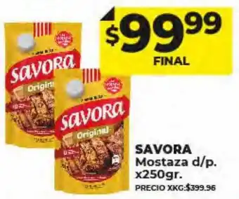 Supermayorista Vital Savora mostaza d p. oferta