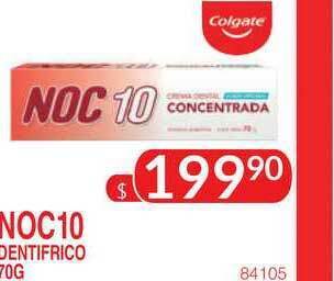 Masivos Noc10 Dentifrico 70g oferta