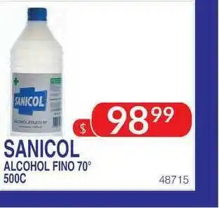 Masivos Sanicol Alcohol Fino 70º 500c oferta