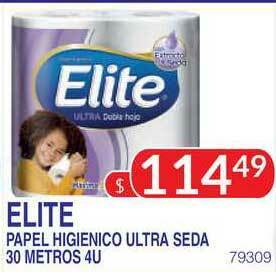 Masivos Elite Papel Higienico Ultra Seda 30 Metros 4U oferta