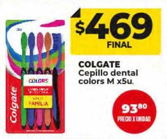 Supermayorista Vital Colgate cepillo dental colors m oferta