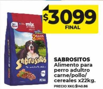 Supermayorista Vital Sabrositos alimento para perro adulto carne pollo cereales oferta