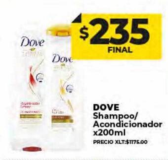Supermayorista Vital Dove shampoo acondicionador oferta
