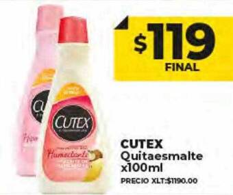Supermayorista Vital Cutex quitaesmalte oferta