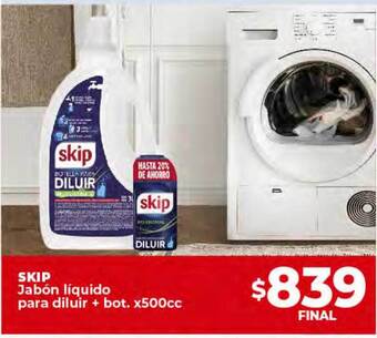 Supermayorista Vital Skip jabón liquido para diluir oferta