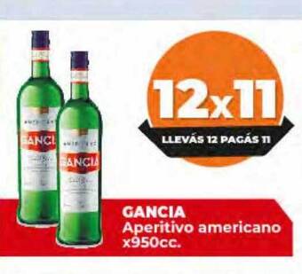 Supermayorista Vital Gancia aperitivo americano oferta